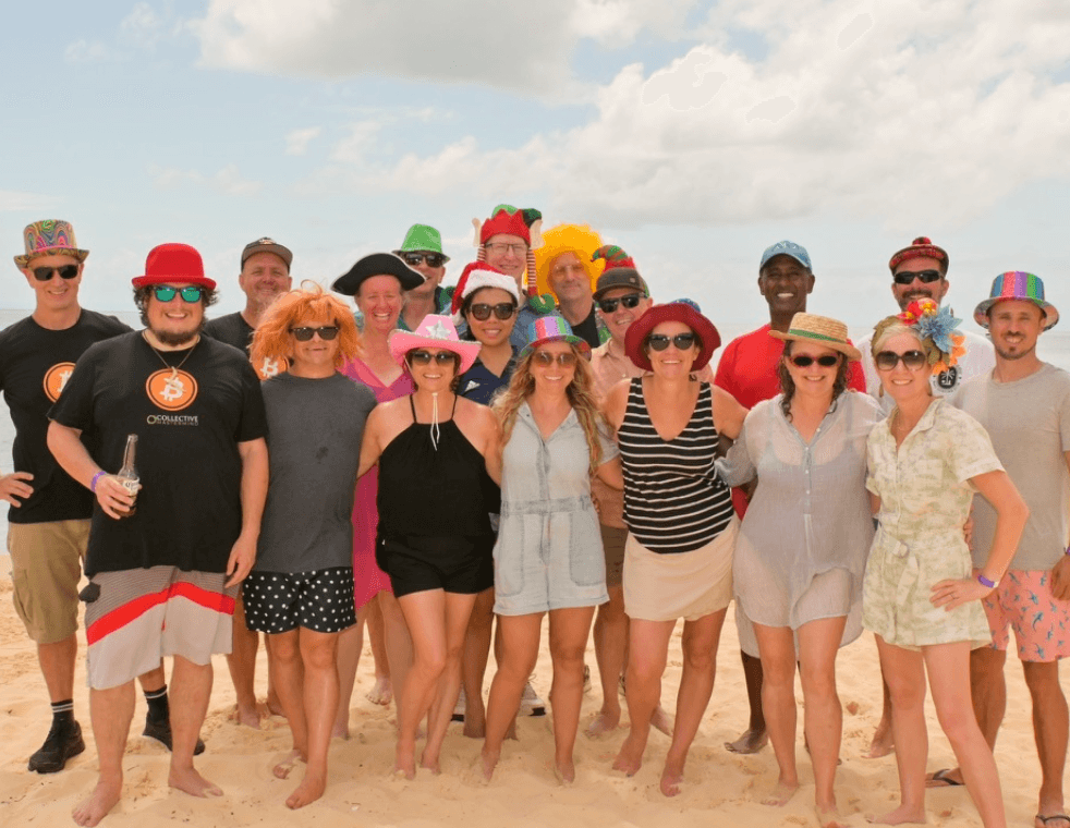 Members of The Collective Mastermind, a curated room of established Australian business owners
